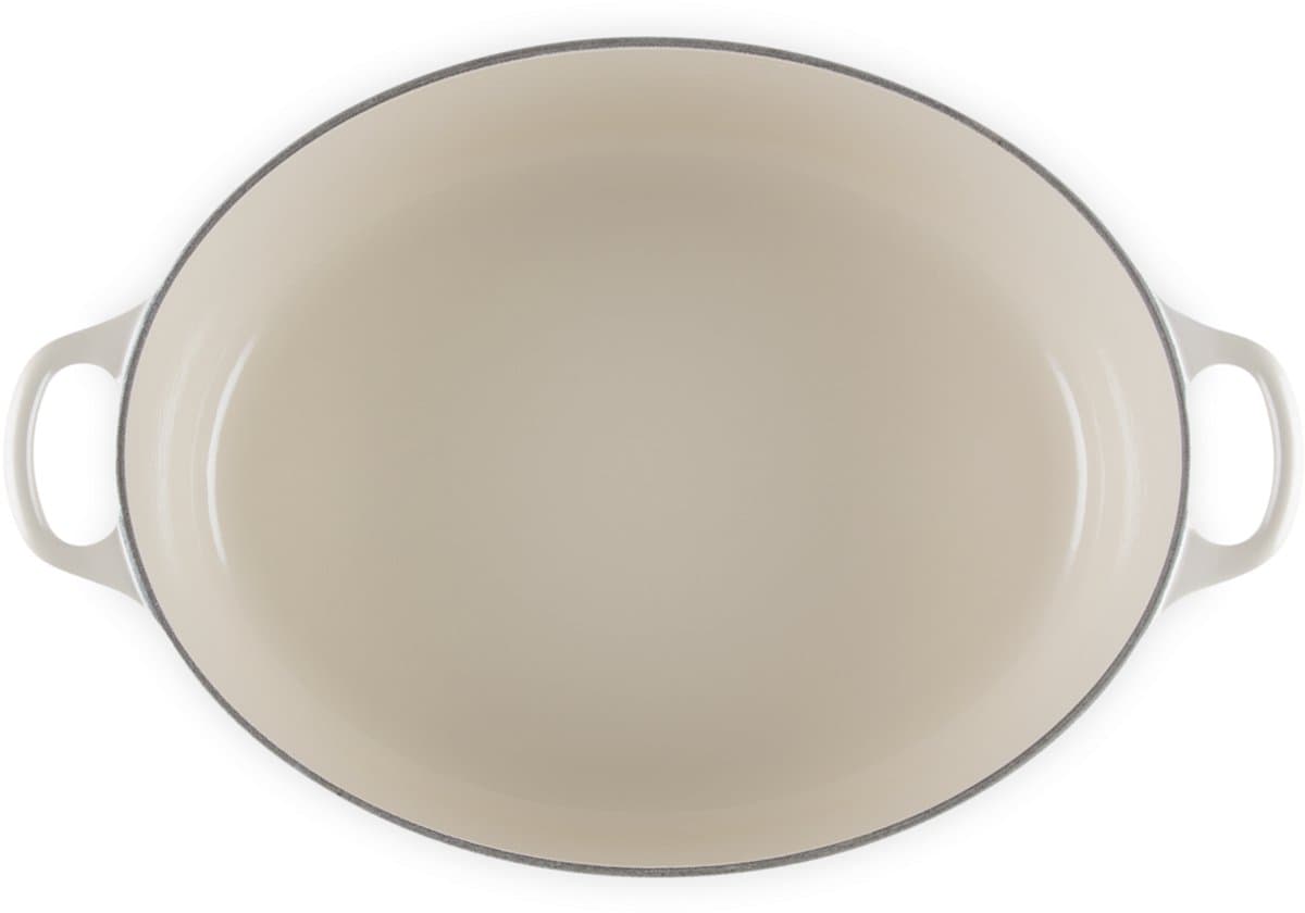 Le Creuset Gietijzeren Braadpan Tradition Ovaal 31 Cm Creme