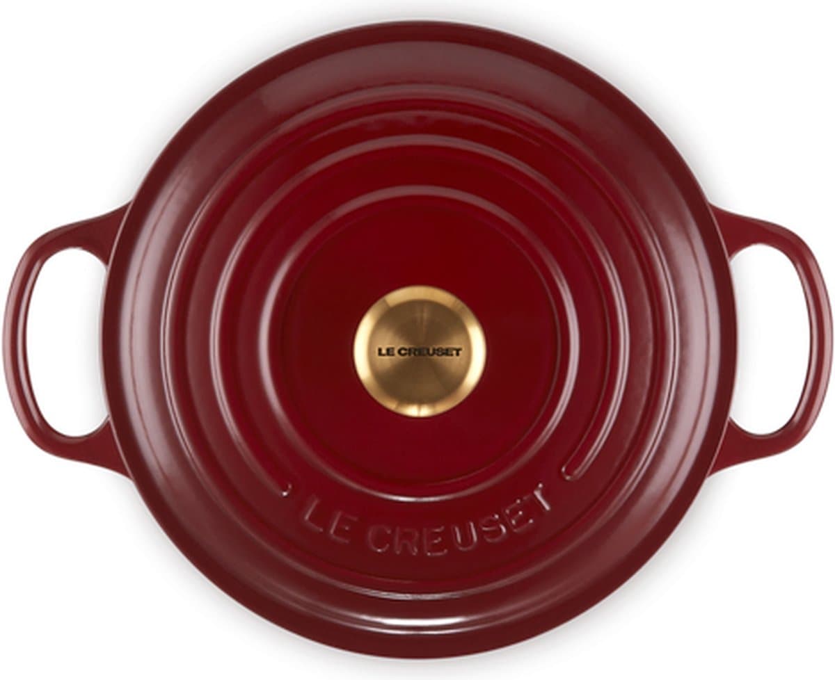 Le Creuset Braadpan Signature - Garnet - ø 22 cm / 3.3 liter