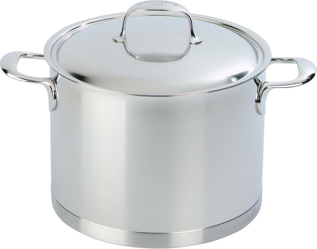 Demeyere Atlantis Kookpan - Hoog - Ø 24 cm - 8 l - RVS - Zilver