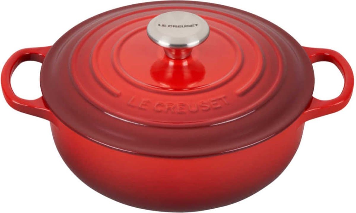 Le Creuset Braadpan Sauteuse 24cm Rood